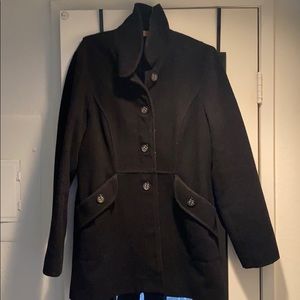 Black BP. Wool coat